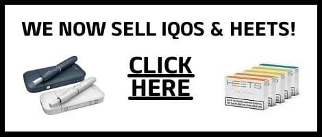 Now selling IQOS and HEETS banner