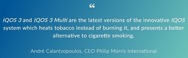 IQOS 3 CEO Statement