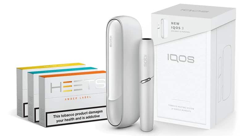 IQOS 3 group with mixed heets