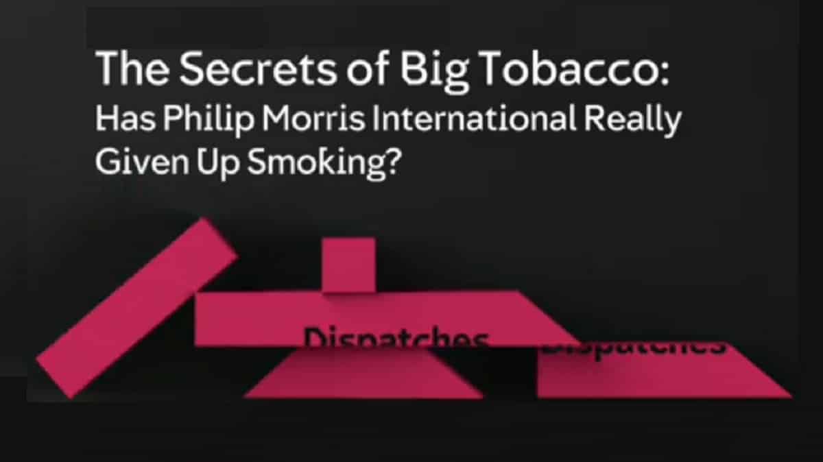 The Secrets Of Big Tobacco