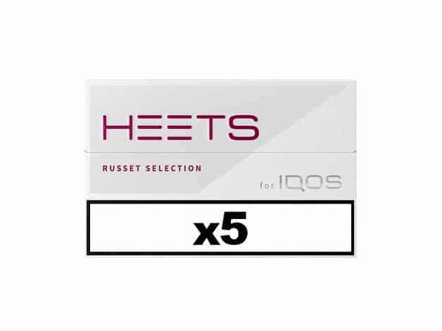 iQOS HEETS Russet x 5 - Heat Not Burn