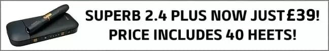 IQOS 2.4 PLUS £39 SPECIAL OFFER
