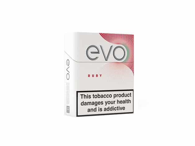 EVO Tobacco Sticks Ruby - Heat Not Burn