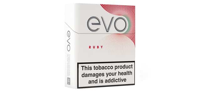 EVO Ruby Packet Single In Product Picture
