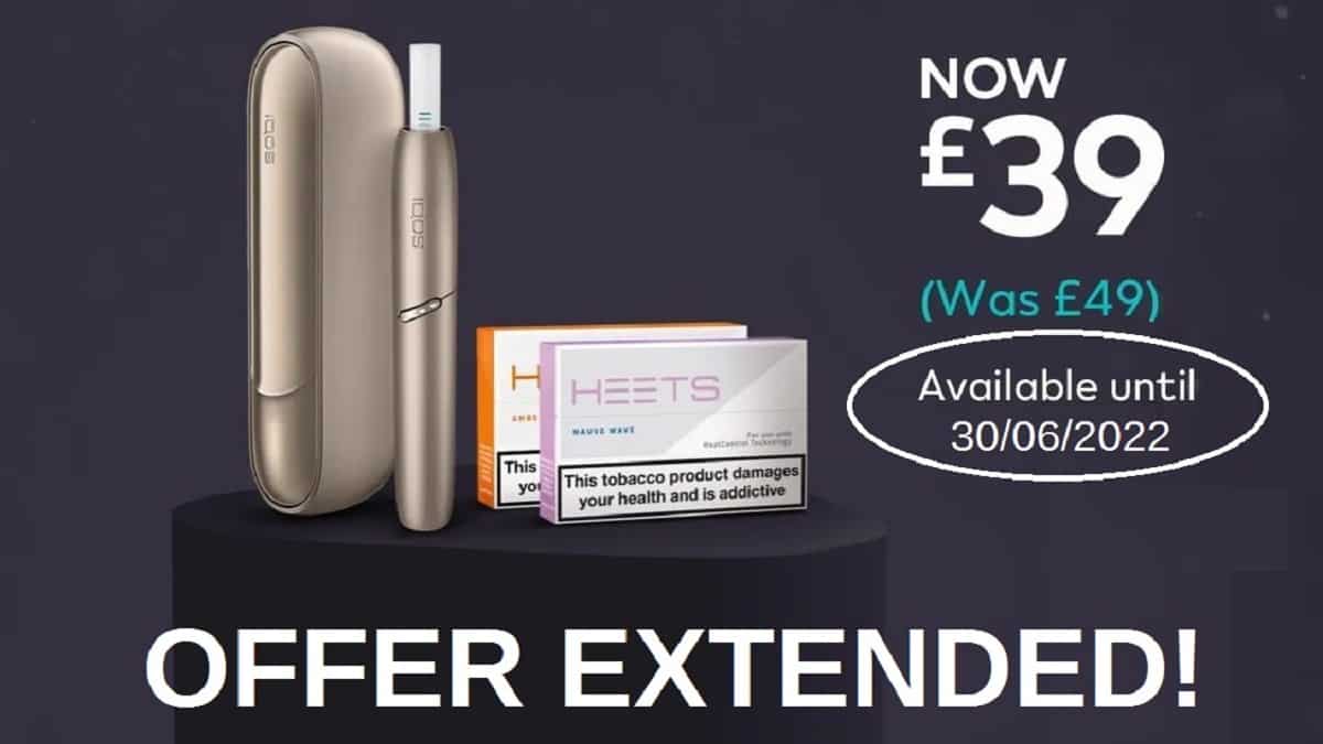 IQOS 3 Duo Special Offer Extended! - Heat Not Burn