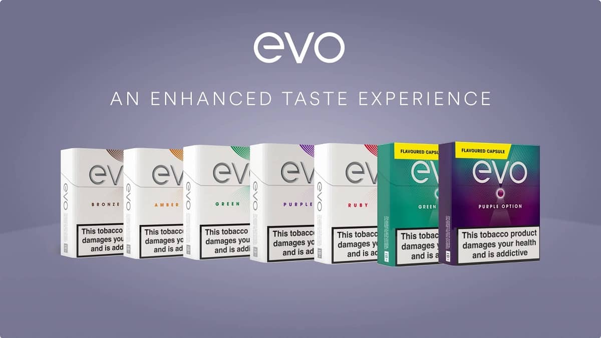 New EVO tobacco sticks