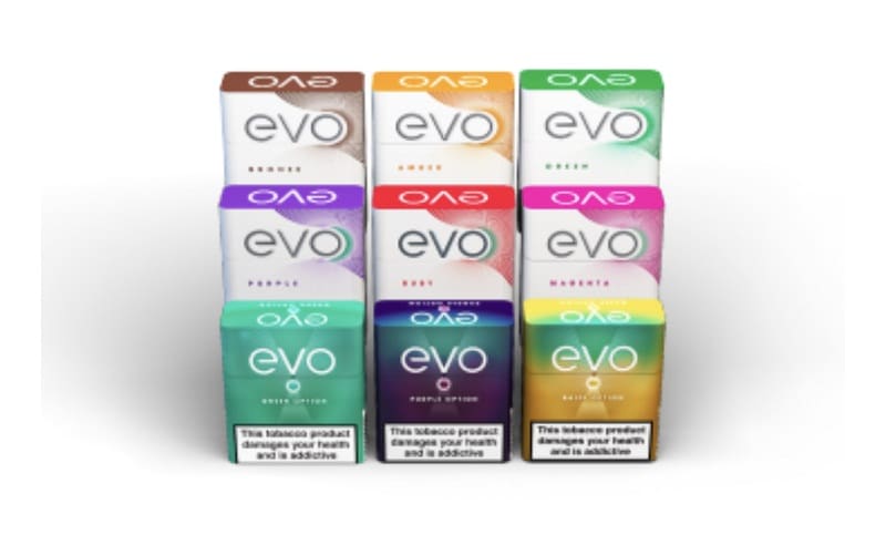 Nine EVO Flavours