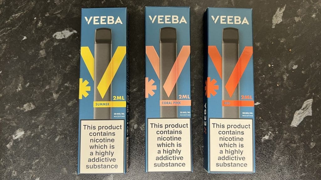 VEEBA disposable vape review. Heat Not Burn