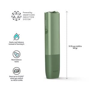 IQOS ILUMA ONE Moss Green Smartcore Induction
