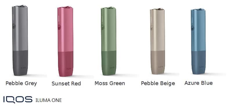 IQOS ILUMA ONE device finishes