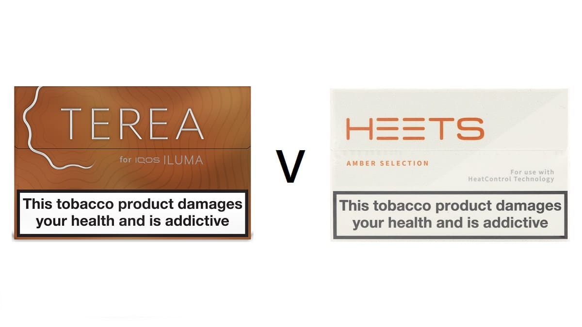 What is the difference between IQOS TEREA Sticks and HEETS?