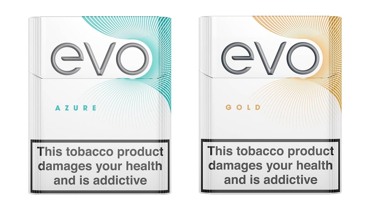 EVO Azure and EVO Gold now available - Heat Not Burn