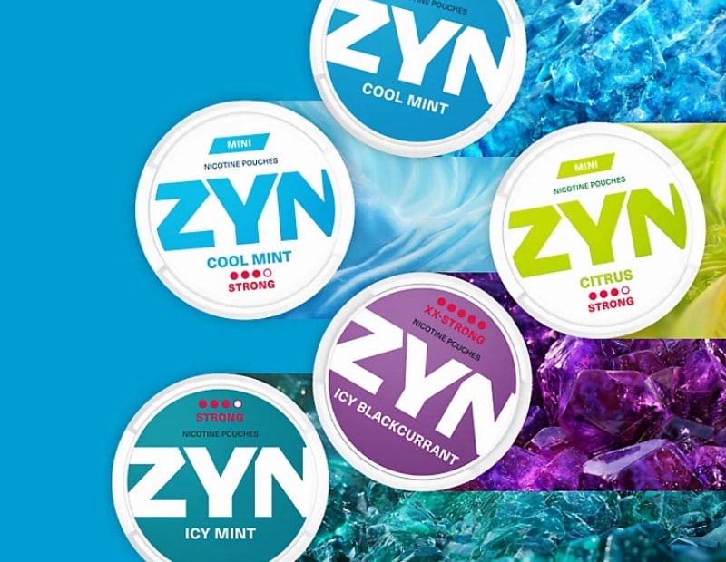 Different ZYN Flavours