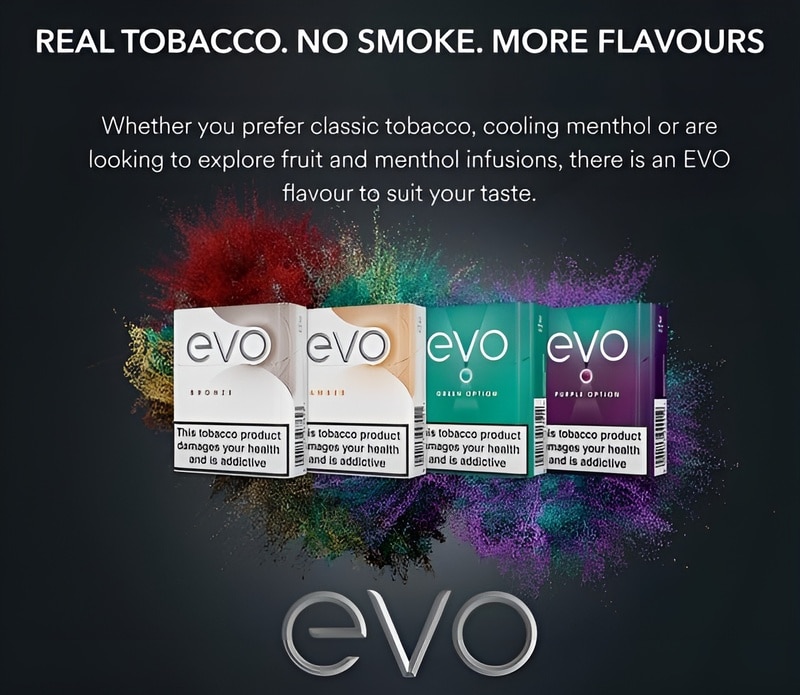 EVO TOBACCO STICKS RANGE