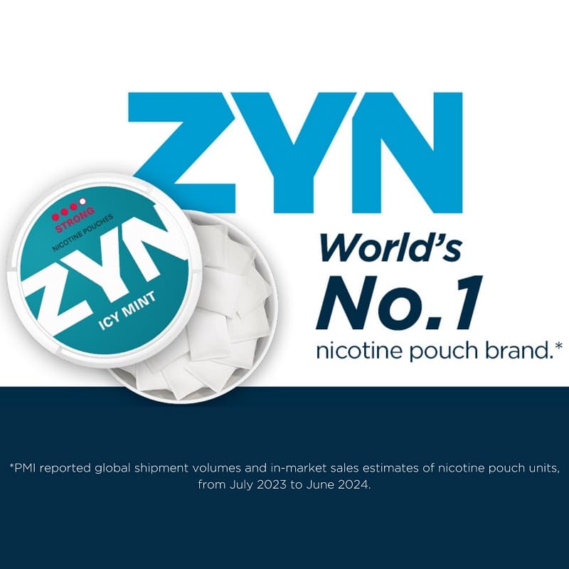 ZYN The Worlds Most Popular Nicotine Pouch Brand