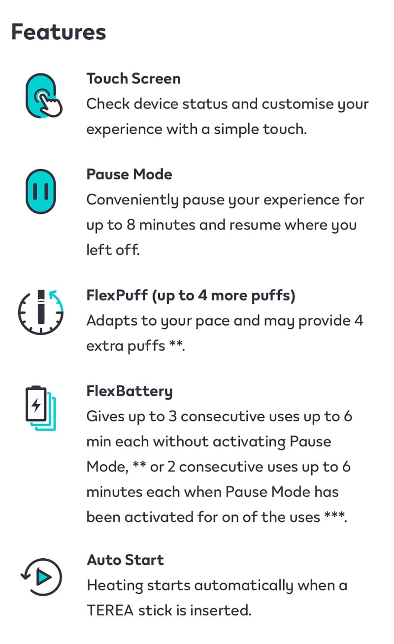 IQOS ILUMA i FEATURES