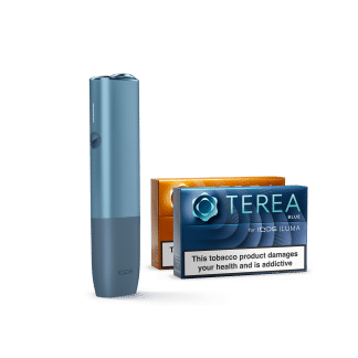 IQOS ILUMA ONE AZURE BLUE AND 40 TEREA STICKS