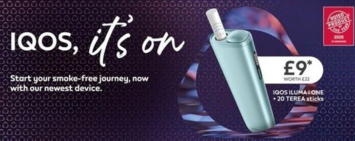IQOS ILUMA i ONE £9 SPECIAL