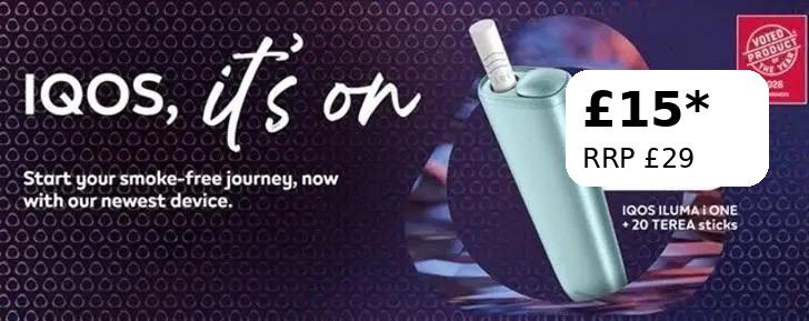 IQOS ILUMA i ONE £15 SPECIAL